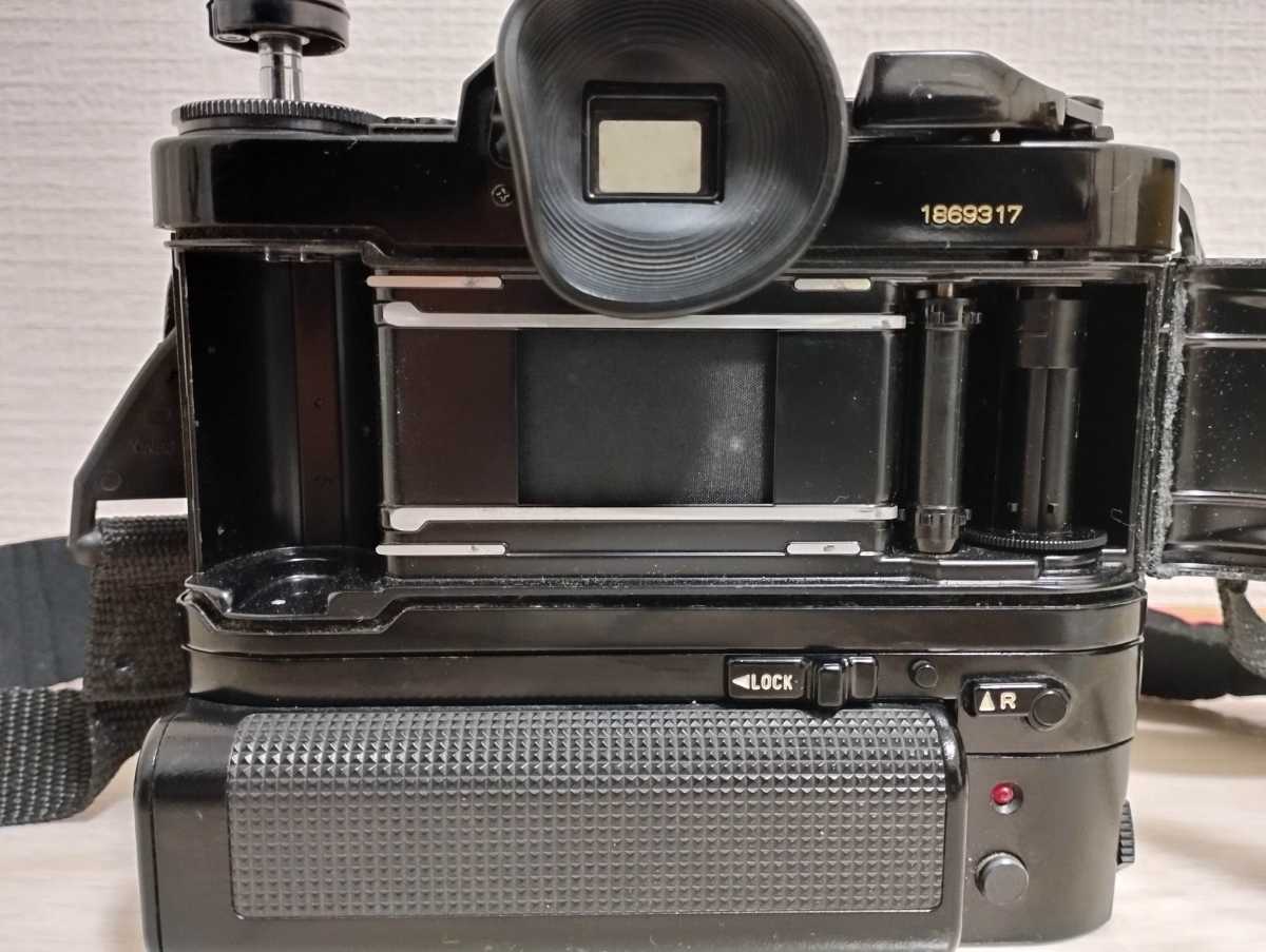 遺品整理】Canon A-1 レンズ付き シャッター切れました 速度変化有り
