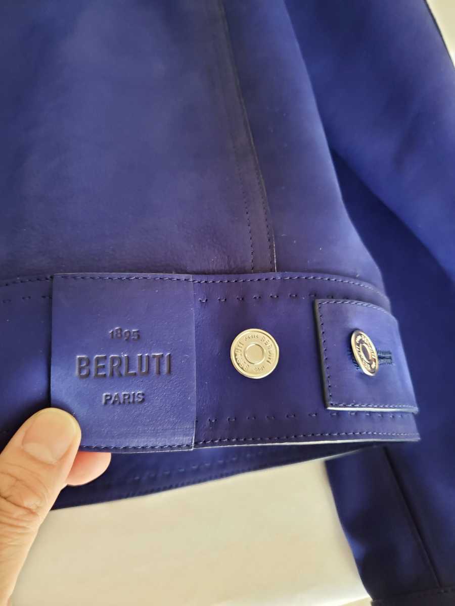 ベルルッティ Berluti ヌバックレザー デニムジャケットデザイン 新品  