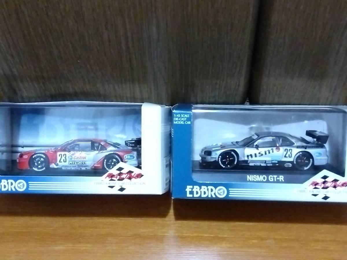 エブロ鈴鹿1000km3台セット 2000年ニスモGT−R 2002年ニスモGT−R