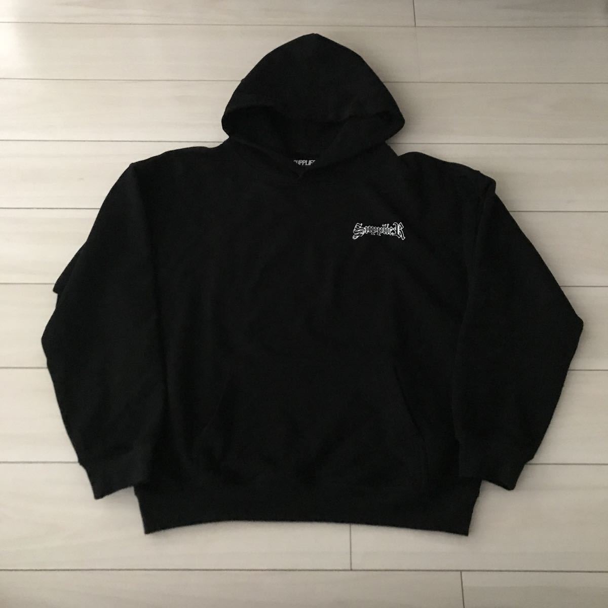 正規品◇supplier◇サプライヤー◇パーカー クロスロゴ CROSS HOODIE 