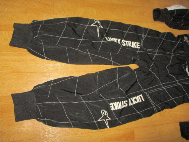 ホンダBAR Honda F1ラッキーストライク ビンテージ 全刺繍ロゴ 薄手