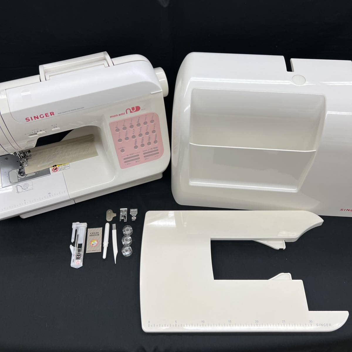 USED 中古 状態良 整備調整済 シンガーコンピュータミシン モナミヌウ 