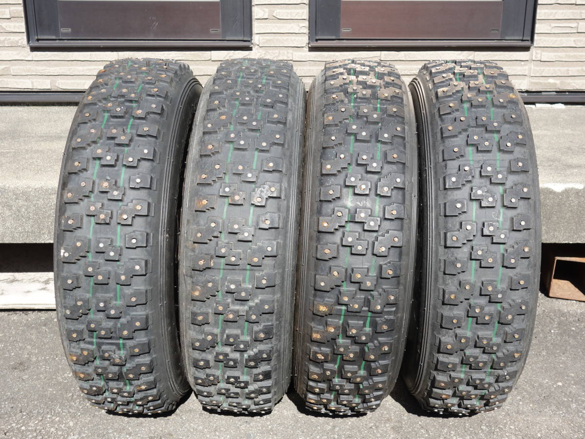 DUNLOP ダンロップ フルピン スパイクタイヤ SP-51R 175/80R14 