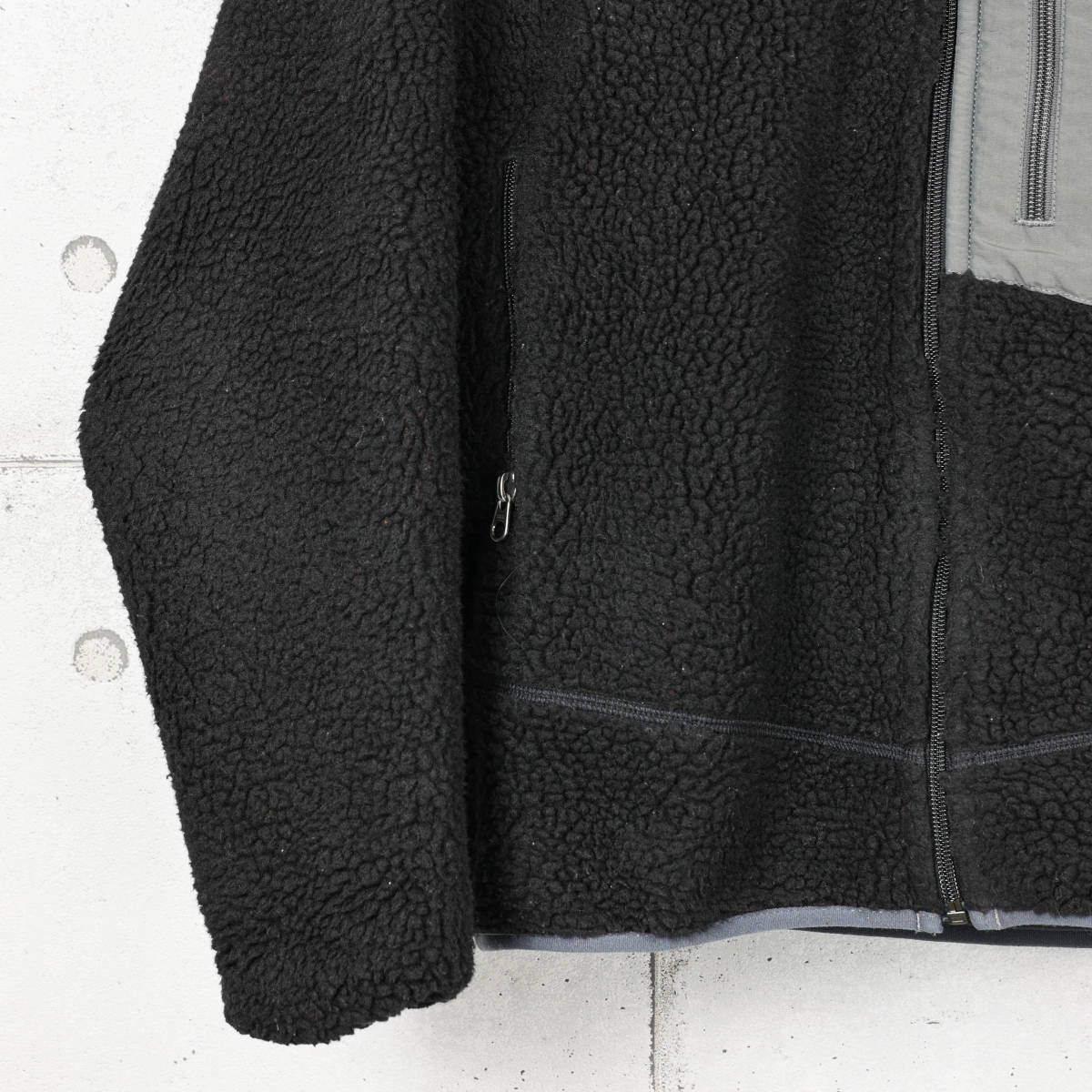 Patagoniaパタゴニア◇2015年製 RETRO-X フリースジャケット◇ブラック 