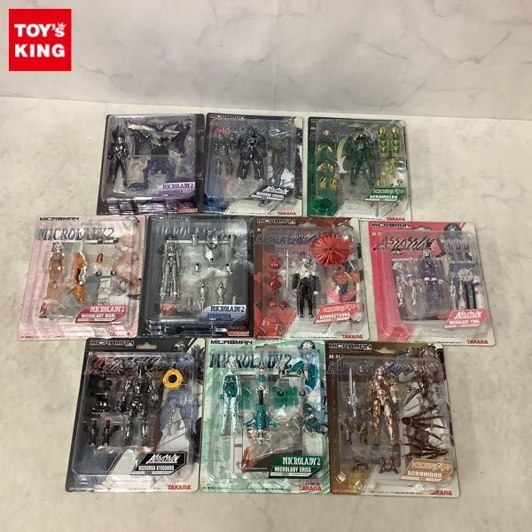 1円〜 未開封 タカラ ミクロマン アクロイヤージャドー アクロヒドウ