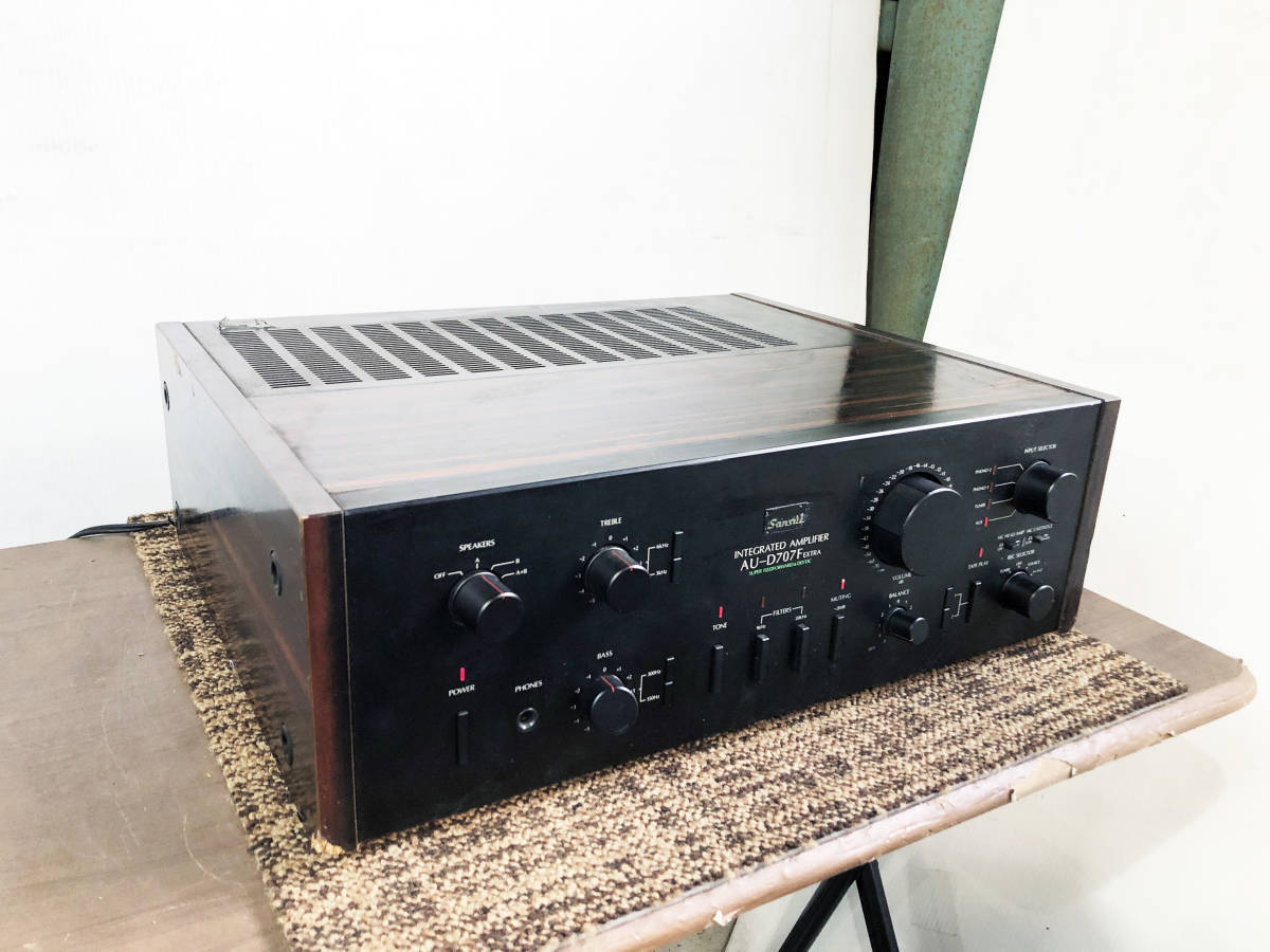 大人気，定番】 ☆ 中古☆サンスイ プリメインアンプ SANSUI AU-D707F