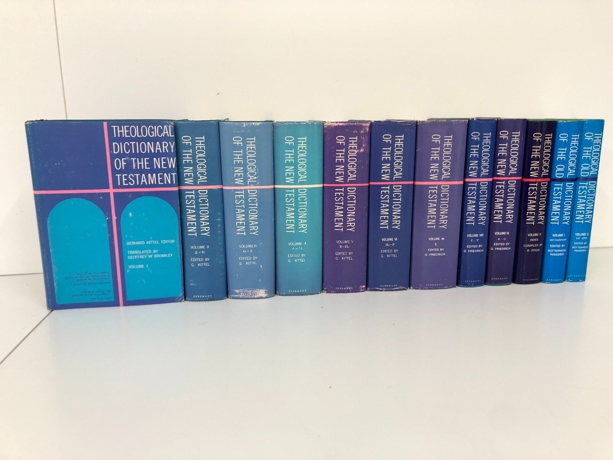 ▽1 【洋書12冊 THEOLOGICAL DICTIOMARY OF THE NEW TESTAMENT 1-10+