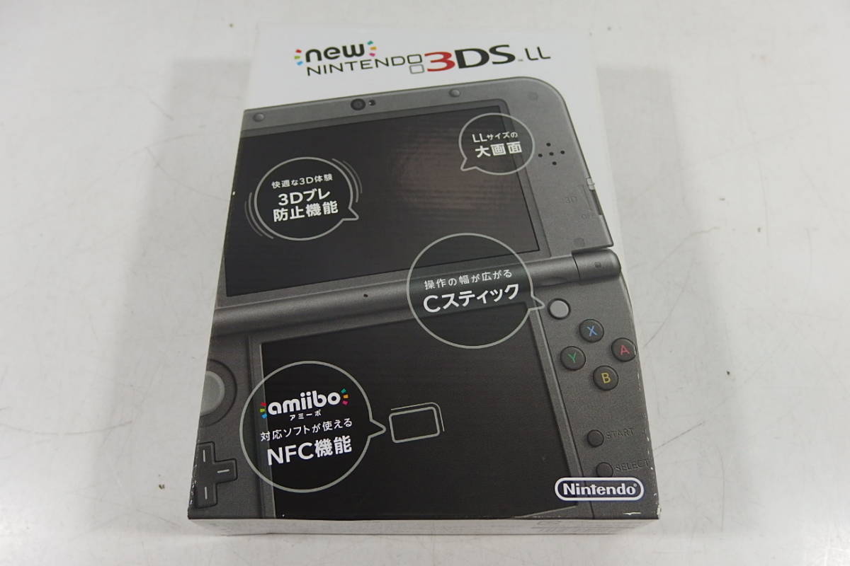 最新作，人気 Nintendo 任天堂 Newニンテンドー3DS LL 本体 メタリックブラック(ニンテンドー3DS LL本体)｜売買されたオークション情報、yahooの商品情報をアーカイブ公開 - オークファン ニンテンドー3DS LL本体