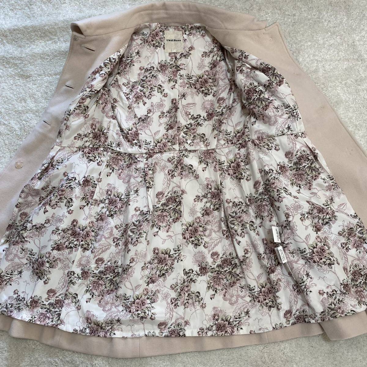レストローズ ロングコート 美品 定価5万 レストローズ LESTROSE 1S位 