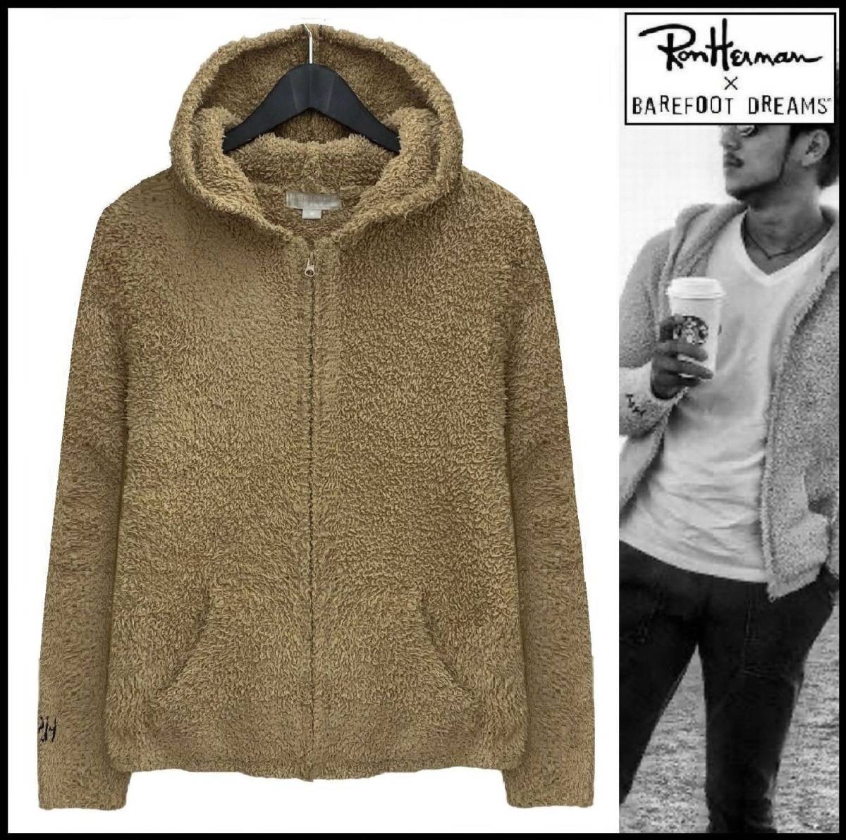 Ronherman×Barefoot Dreams Mサイズ BAREFOOT DREAMS for Ron Herman