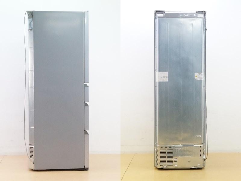 東ハ:【アクア】5ドア 冷凍冷蔵庫 415L AQR-SD42D (S) 自動製氷 大容量 