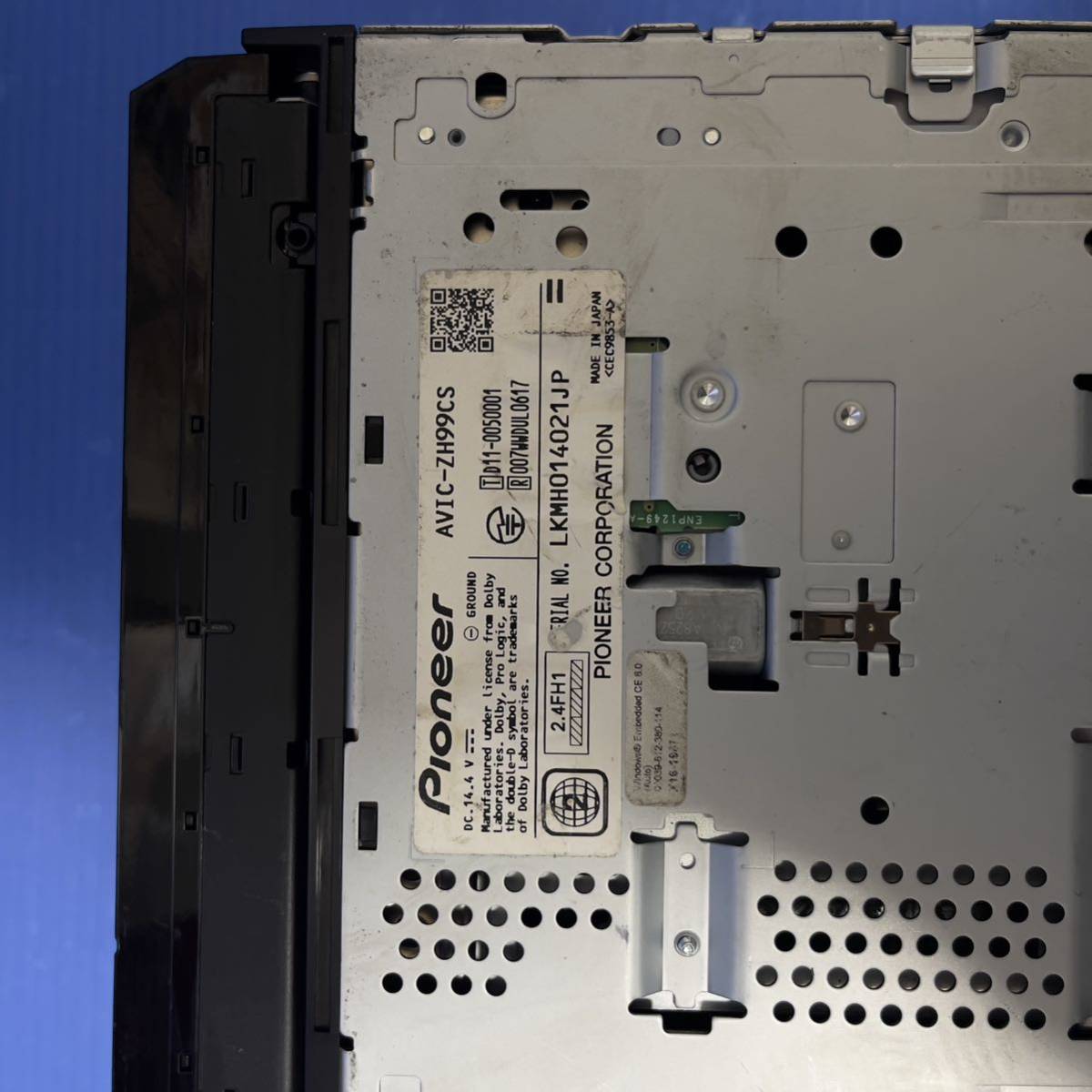 カロッツェリア AVIC-ZH07 フルセグ 地デジ 未確認ジャンク品 AVIC