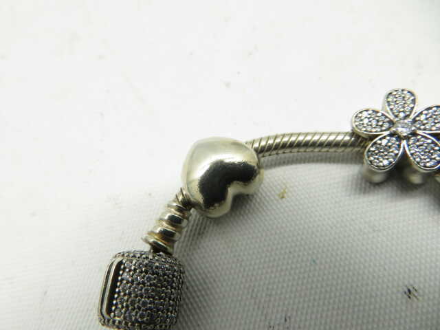 1円 難あり含 パンドラ SV925 ブレスレット チャーム 大量セット BN010