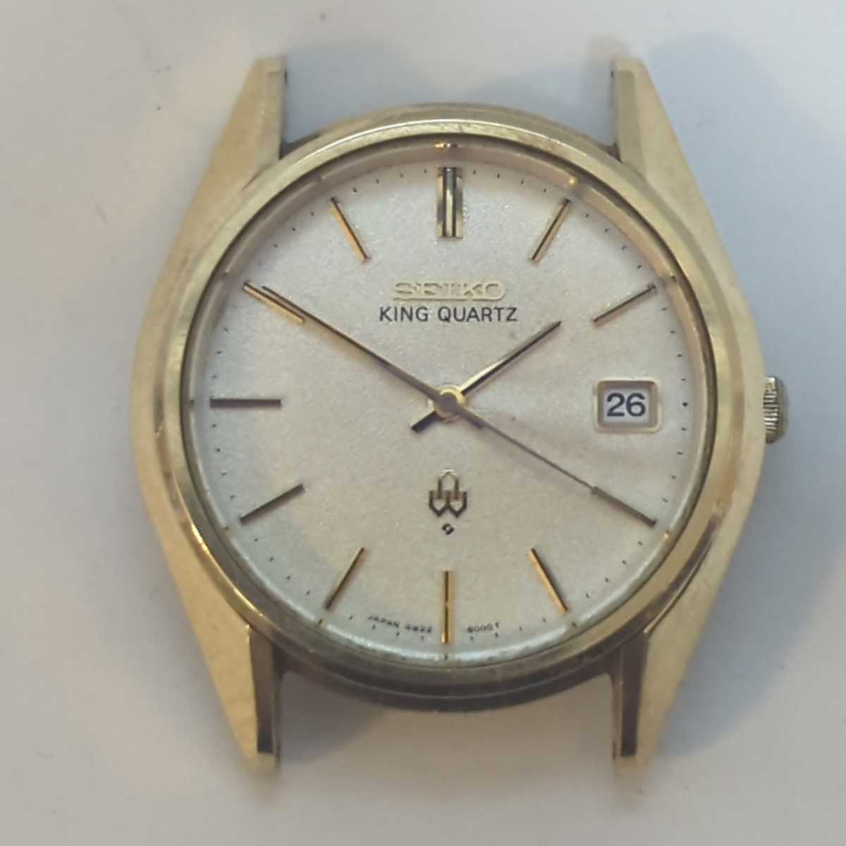 セイコー SEIKO KING QUARTZ キング 4822-8000 ▽ 0 ⁄ クオーツ KS 