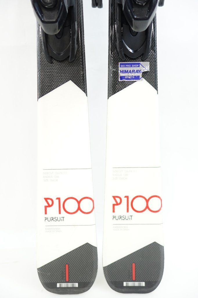 ロシニョール　パシュート100 149cm スキー板　ビンディング　ストック付 中古 15/16 ROSSIGNOL PURSUIT 100 156cm XELIUM ビンディング付き