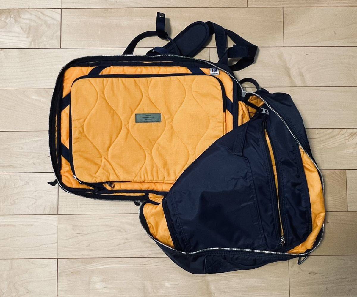 PORTER ポーター タンカー ネイビー ハンドバッグ ミニボストン