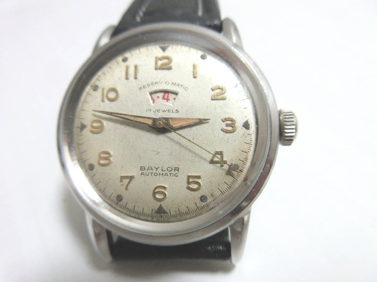 BAYLOR スイス製 RESERV O MATIC インジケーター スクリューバック 