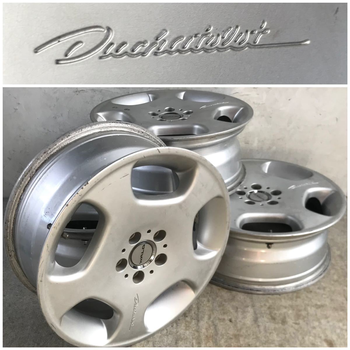 ○WALD ヴァルド DUCHATELET ドゥシャトレ 18インチ 7.5J +48 PCD114.3 