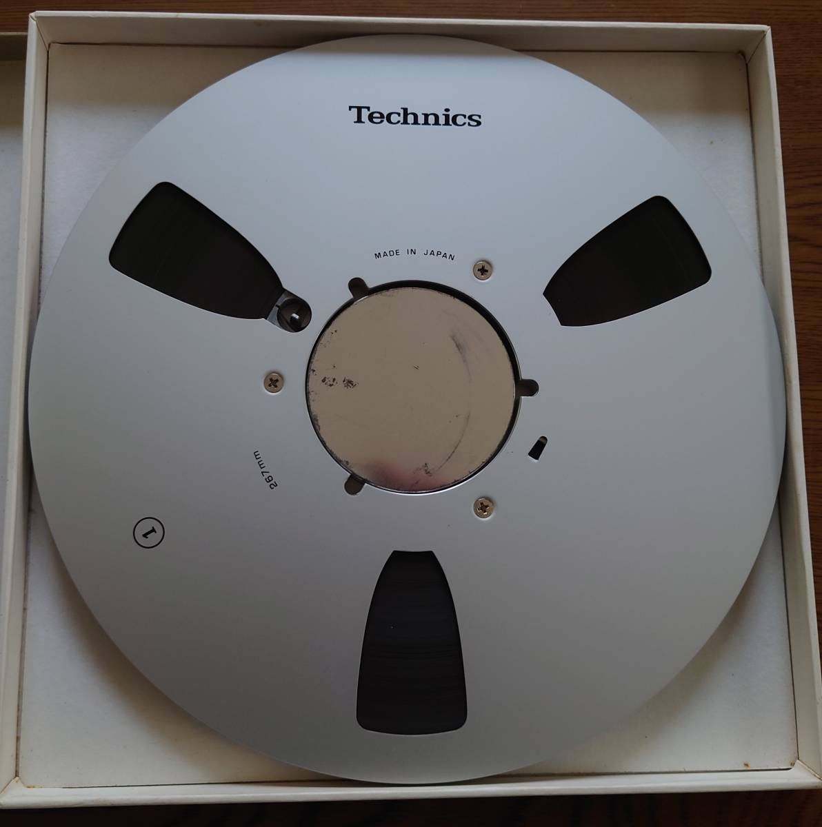 オープンリールテープ Technics テクニクス メタルリール 10号