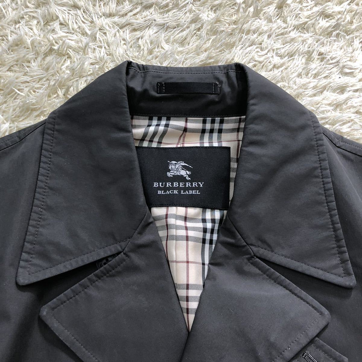 バーバリーブラックレーベル 【圧巻のノバチェック】BURBERRY BLACK