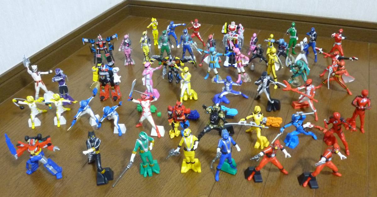 ☆バンダイ ガシャポン フルカラーヒーロー 『スーパー戦隊シリーズ