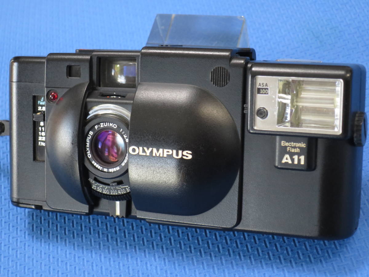 OLYMPUS XA F.ZUIKO 35mm F2.8 本体　カメラ　フィルム ☆ 美品 ☆ オリンパス ♪ OLYMPUS XA F・.ZUIKO 35mm F2．8 単