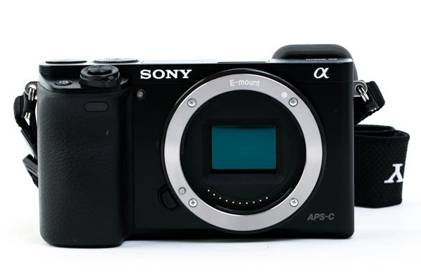 【動作確認済】SONY ソニー α6000 デジタルカメラ ミラーレス一眼 Φ49 E4.5-6.3/55-210 OSS 1m/3.29ft 望遠ズームレンズセット #31763 α6000 SONY ソニー Sony : ブラック