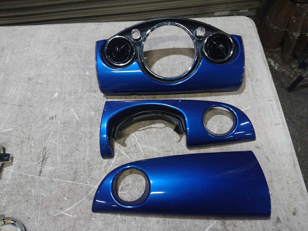  H233 ハイパーブルー メーターパネル ダッシュパネル ミニクーパーS R53 RE16 R50 RA16 r52 JCW 純正 後期(ミニ用)｜売買されたオークション情報、yahooの商品情報をアーカイブ公開 - オークファン ミニ用