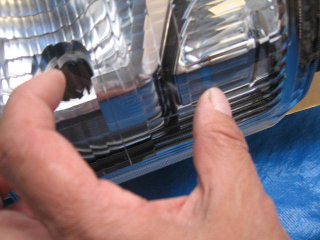 ダイナ デュトロ 右側 LED ヘッドライトユニット レンズ傷有り トヨタ