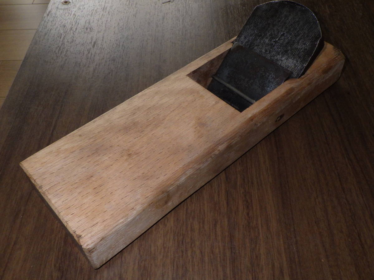 中古品 寸八鉋 銘「長光」検かんな玄翁玄能のみ鑿鋸大工道具