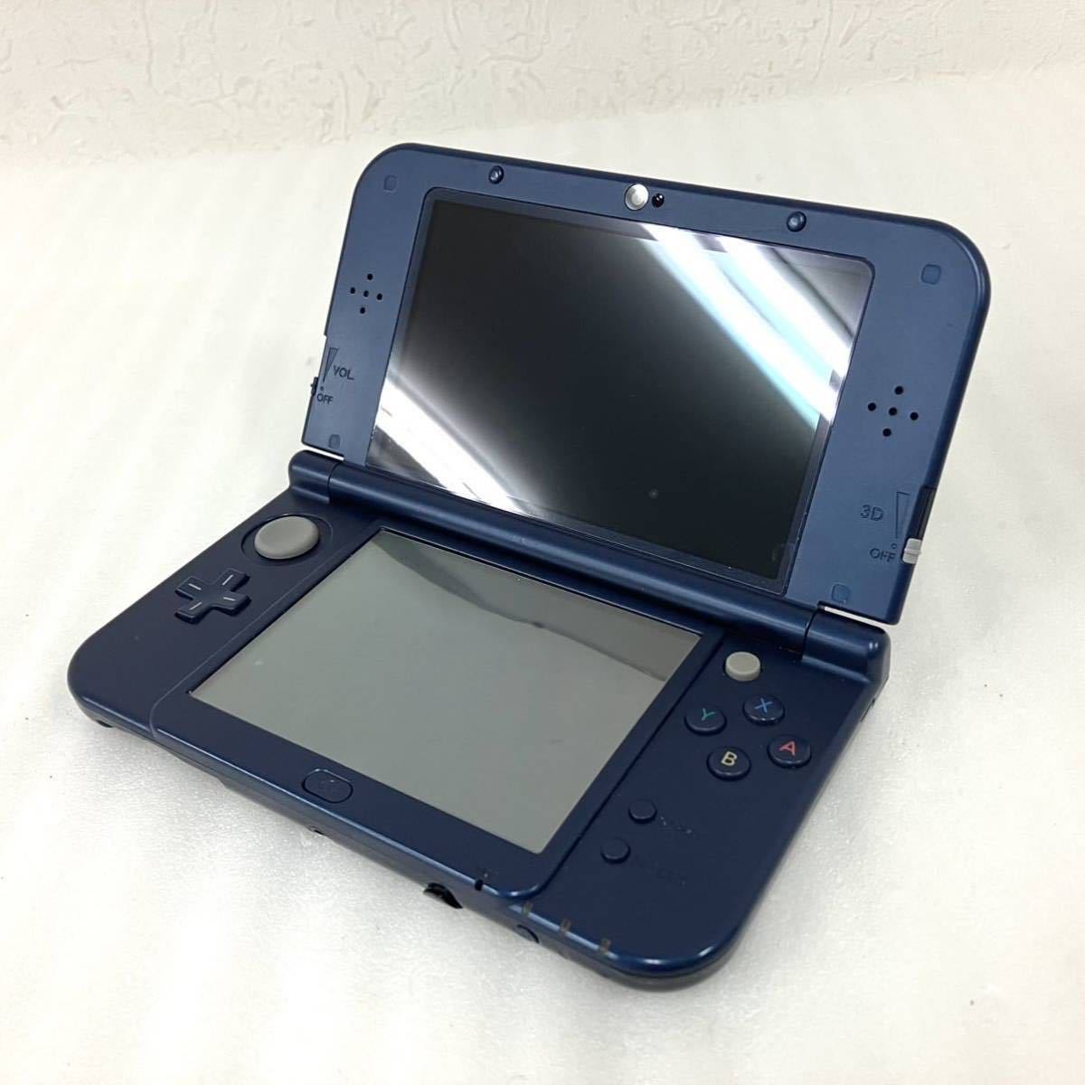 低価，得価 初期化済み Nintendo 任天堂 Newニンテンドー3DS LL RED-001 メタリックブルー タッチペン 大画面 青 本体 ポータブルゲーム機(ニンテンドー3DS LL本体)｜売買されたオークション情報、yahooの商品情 ニンテンドー3DS LL本体