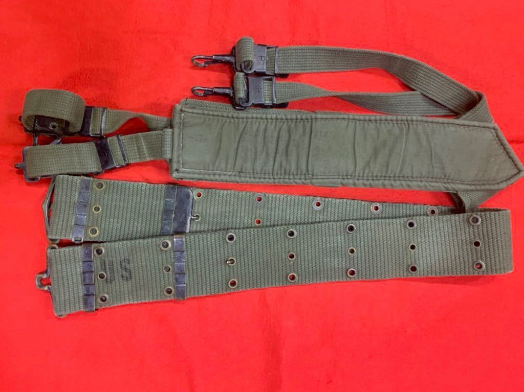アメリカ軍実物中古M 1956野戦装備セット(ベトナム戦コットン装備