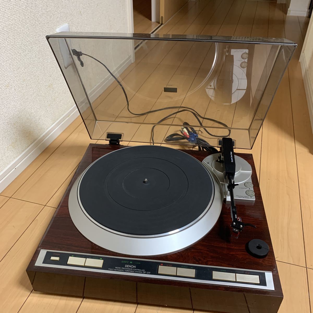 デノン DP-37F、カトリッジ付き、dl-65 DP-37F DENON デノン Player