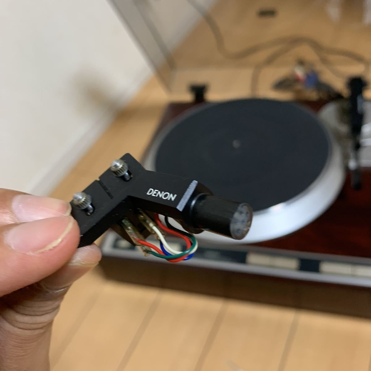 デノン DP-37F、カトリッジ付き、dl-65 DP-37F DENON デノン Player