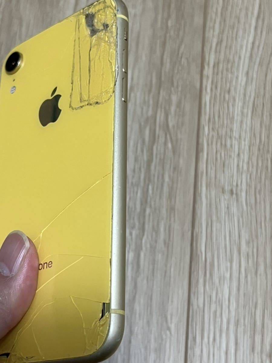 iPhoneXR 64GB イエロー SIMフリー ジャンク品 Apple iPhone iPhone XR