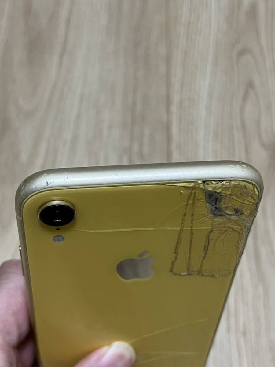 iPhoneXR 64GB イエロー SIMフリー ジャンク品 Apple iPhone iPhone XR