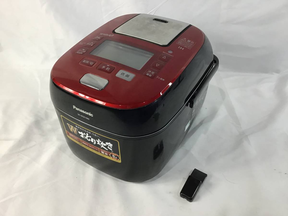 Panasonic IHジャー炊飯器 SR-WSX106S スチーム&可変圧力 622】2022.12.1.7 炊飯器 パナソニック SR-WSX106S Panasonic スチーム