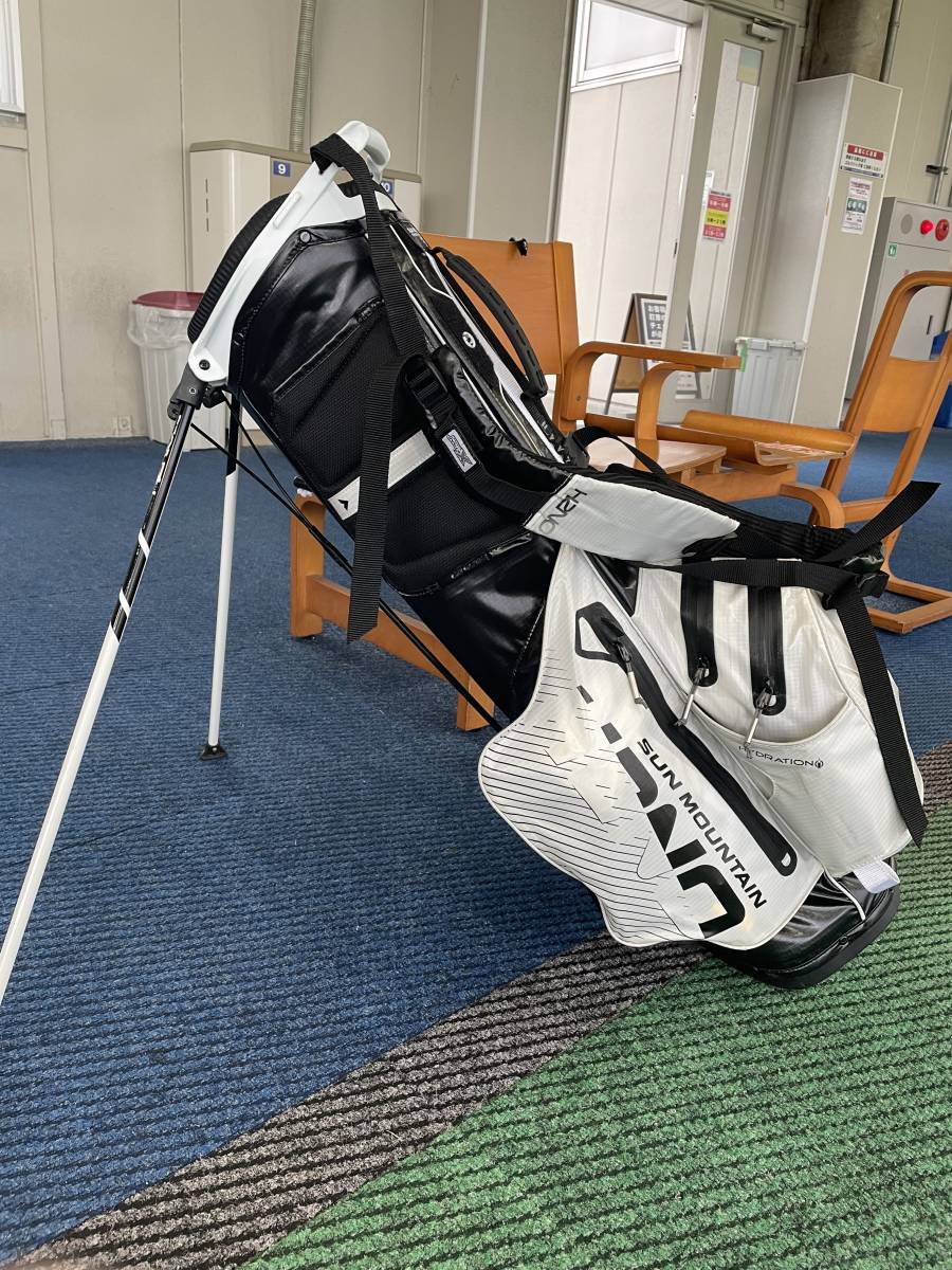 追加写真】サンマウンテン SUN MOUNTAIN H2NO （H2NO CART BAG 2012 WH 