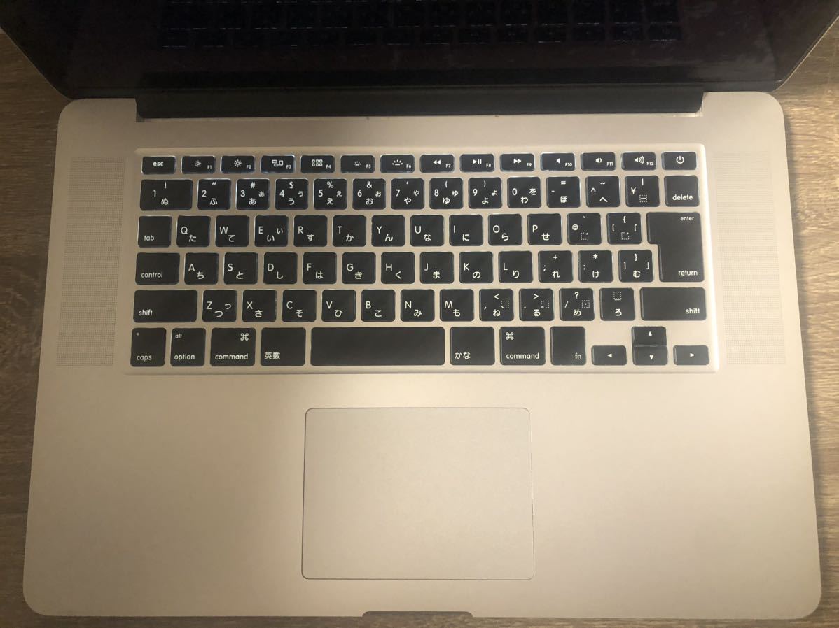 MacBook Pro15インチジャンク ①ジャンク品 MacBookPro-15inch(A1707 1