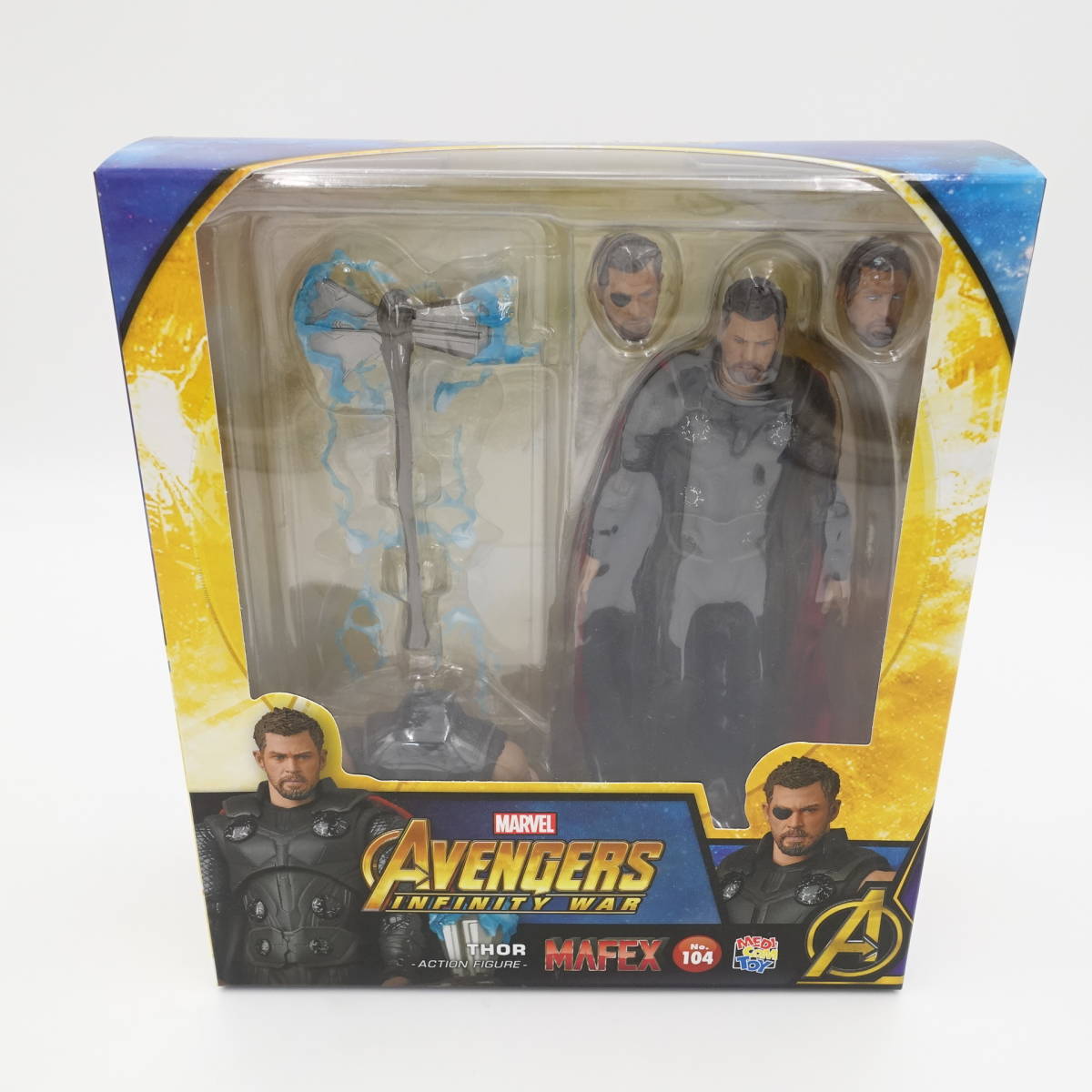 未開封/MAFEX アベンジャーズ/インフィニティー・ウォー No.104 THOR