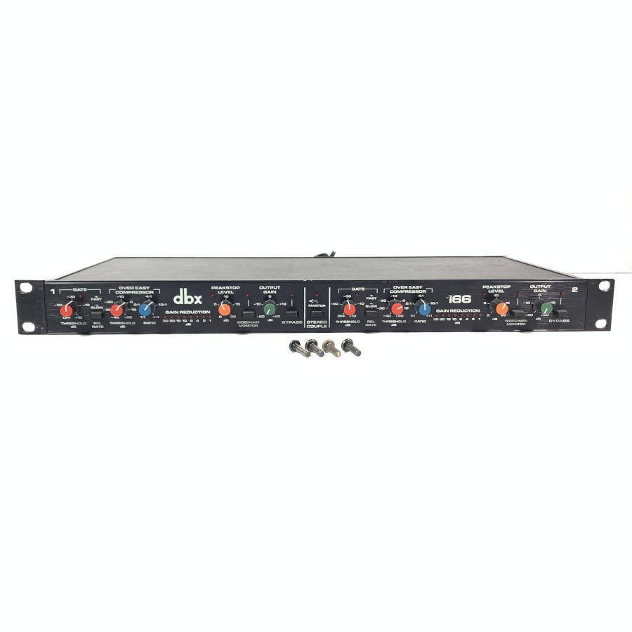 dbx OVER EASY コンプレッサー ノイズゲート リミッター 166 楽器・機材