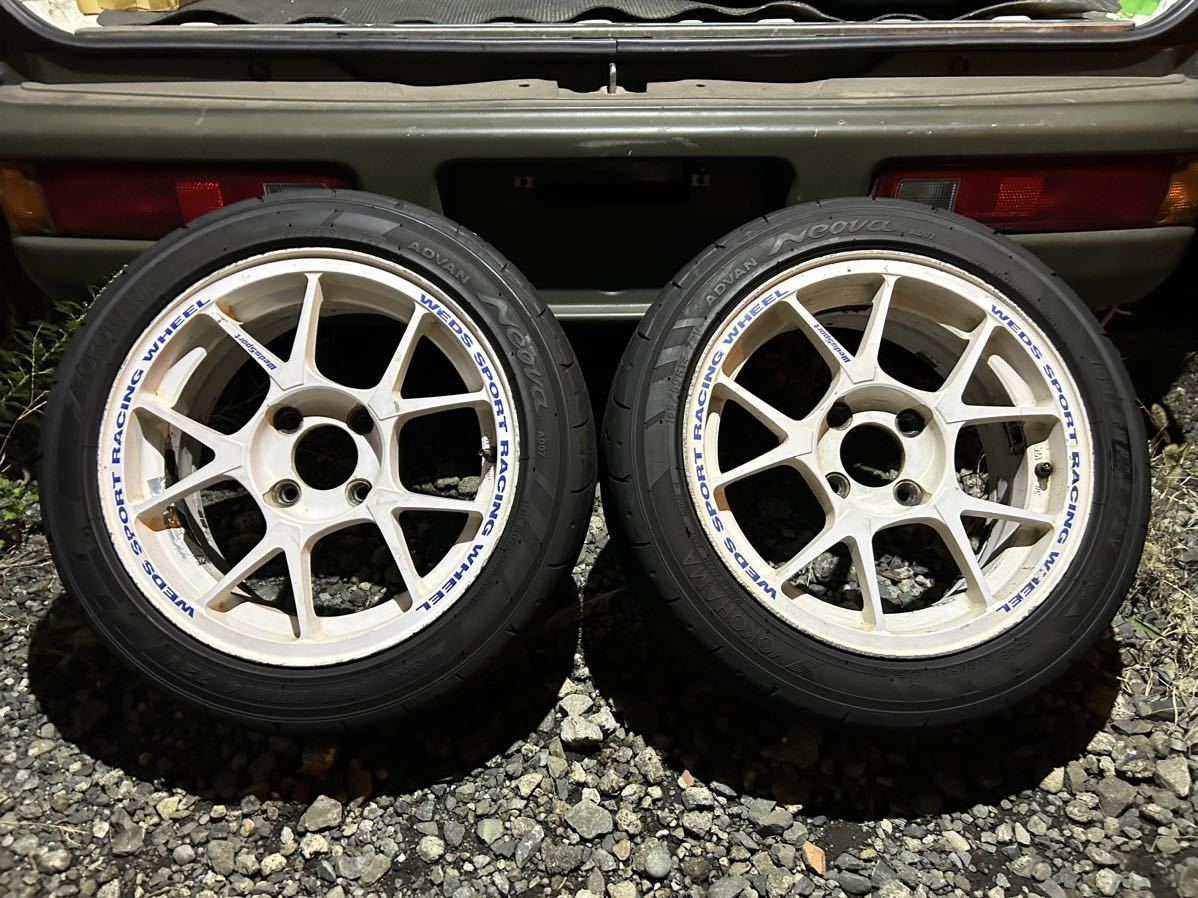 超希少 weds SPORT ウェッズスポーツ TC 005 6j +25 pcd100 Advan 
