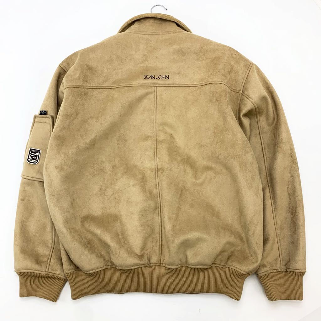 ショーンジョン SEAN JOHN フェイクレザージャケット フェイクムートン 