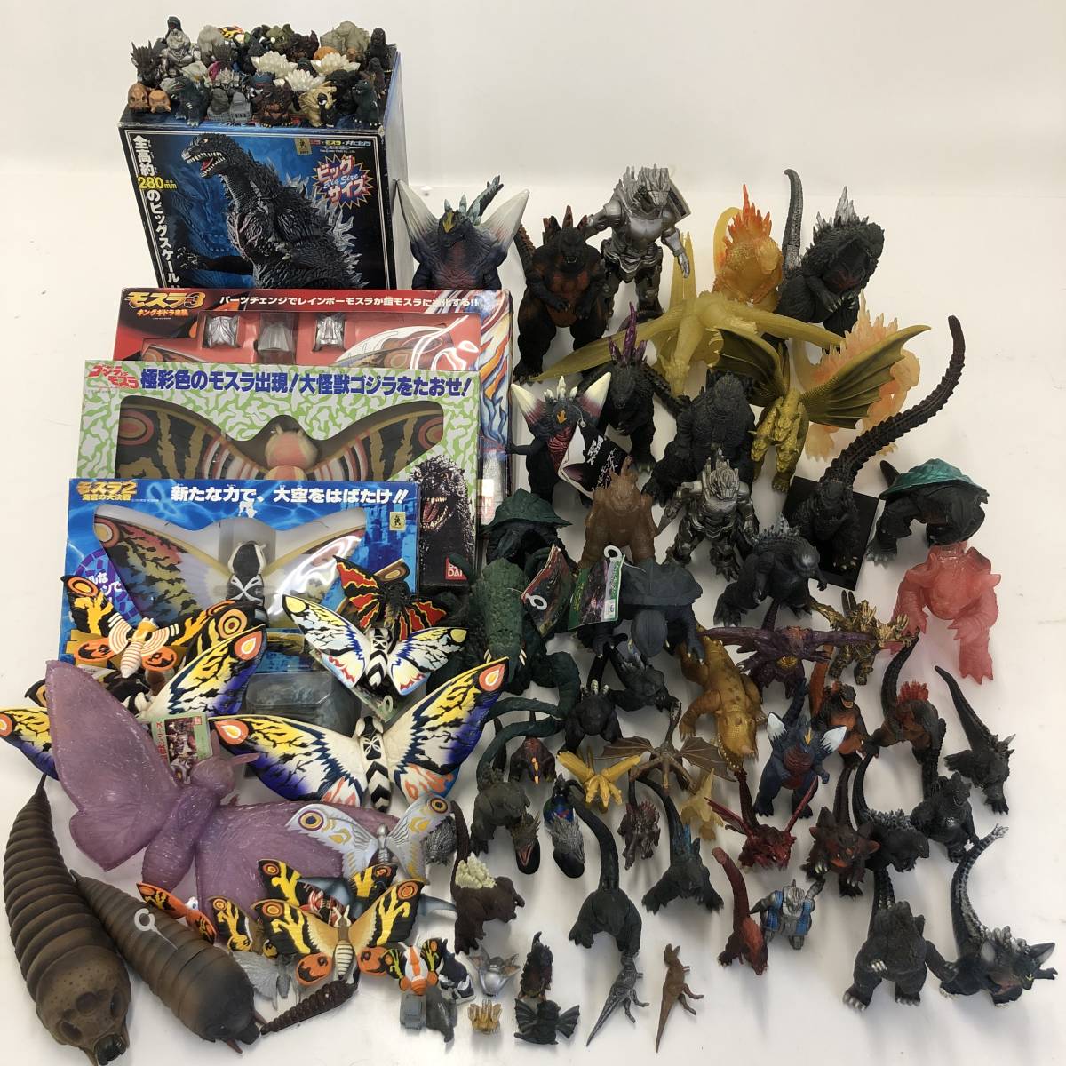 ゴジラ キングギドラ モスラ フィギュアセット ソフビ 大量 まとめ売り