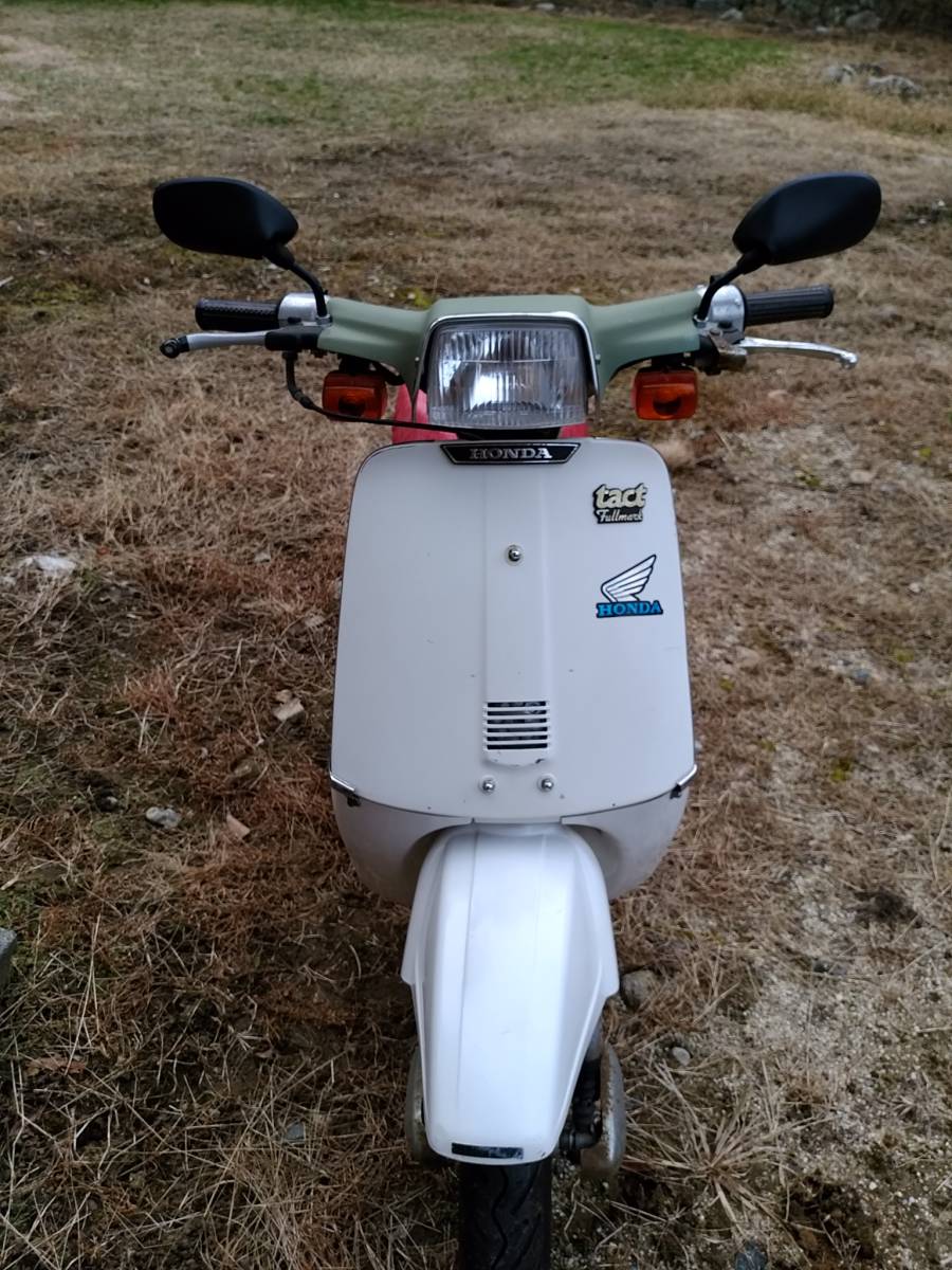 ホンダ タクト フルマーク AB07 昭和55年式 レトロ 緑×白(50cc以下 