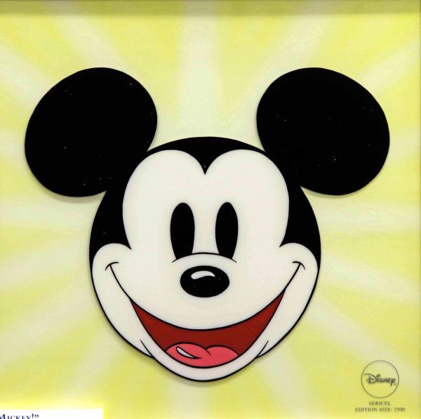 ミッキーマウス セル画 Here\'s Mickey! ディズニー ミッキーマウス