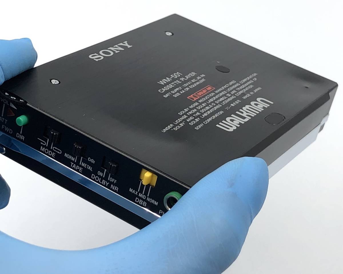ジャンク 外観美品 SONY WM-501 Walkman ポータブルカセット