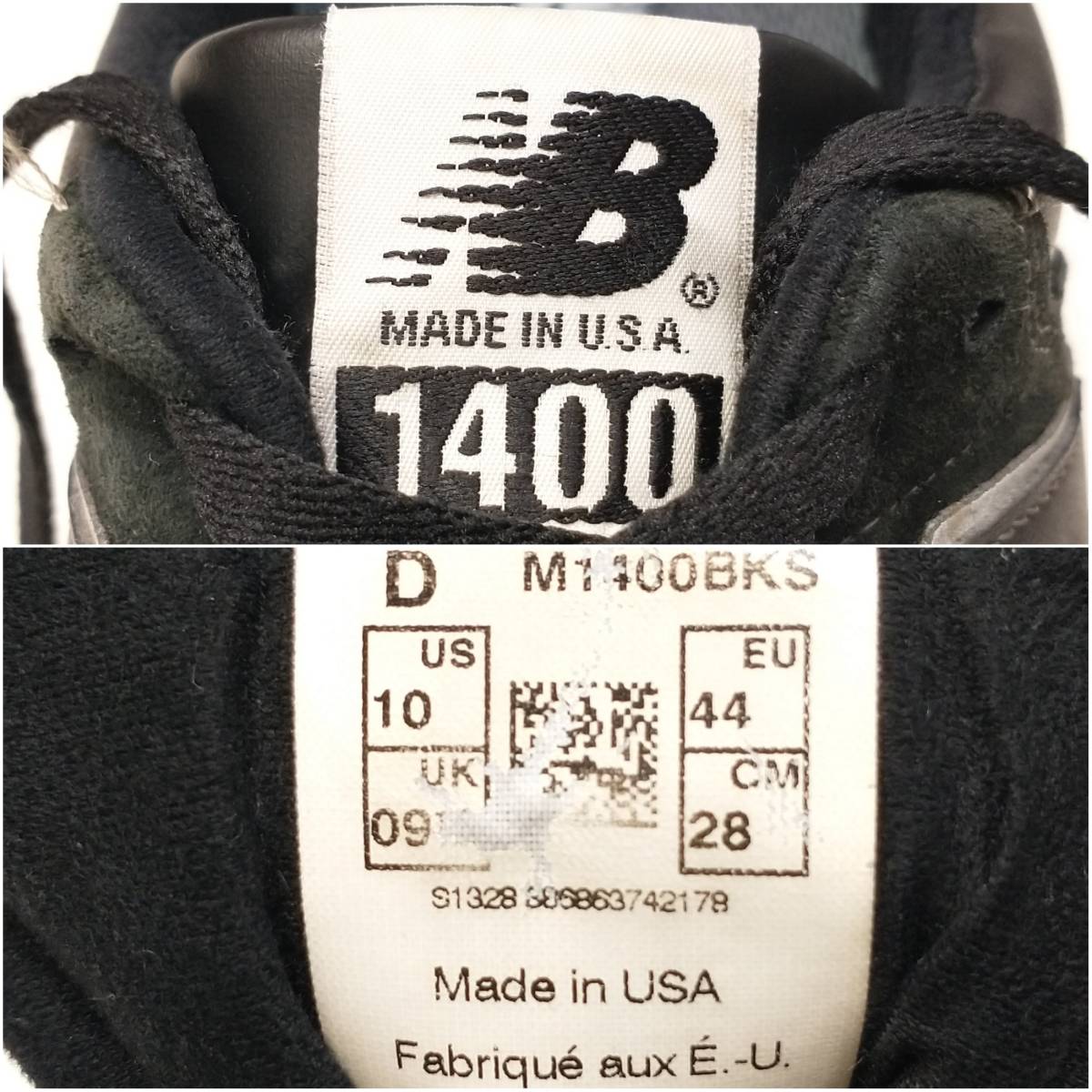 new balance ニューバランス スニーカー M1400BKS USA製 ブラック 28cm M1400BKS New Balance in 28cm の