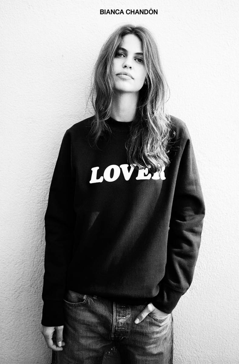 BIANCA CHANDON ビアンカシャンドン LOVER Crewneck Pullover ロゴ  