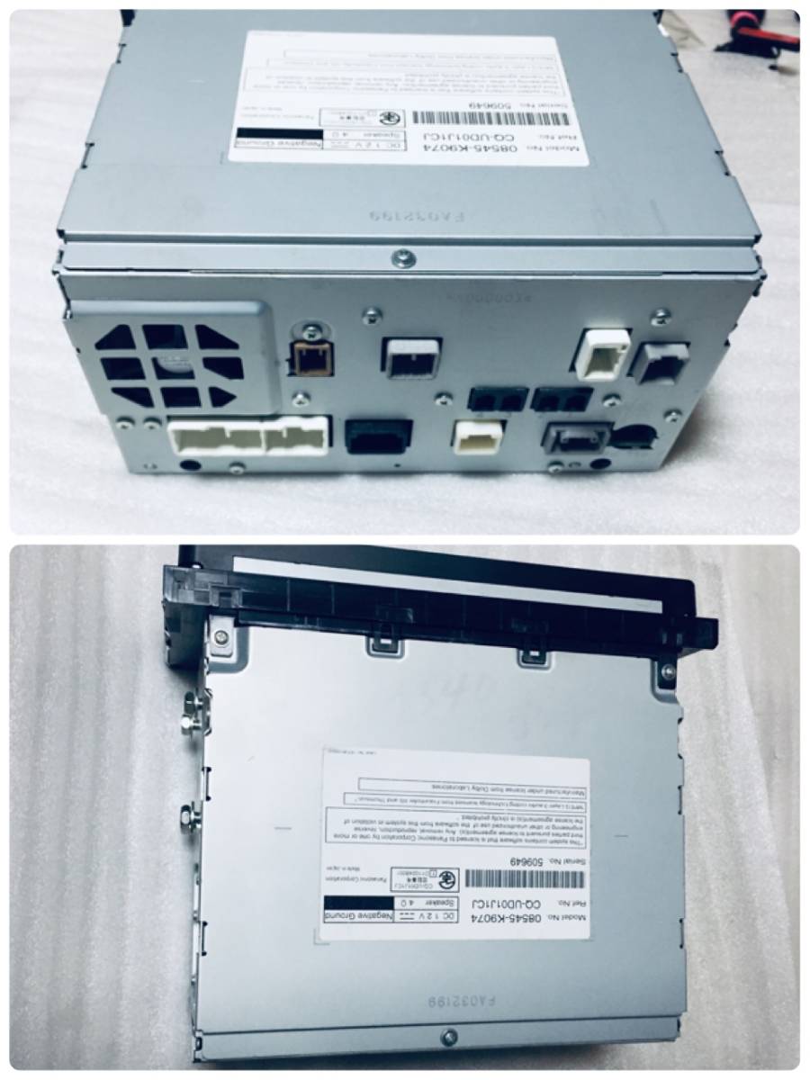 ダイハツ純正オプションナビ NSZN-W62 2023年度版地図 タッチパネル